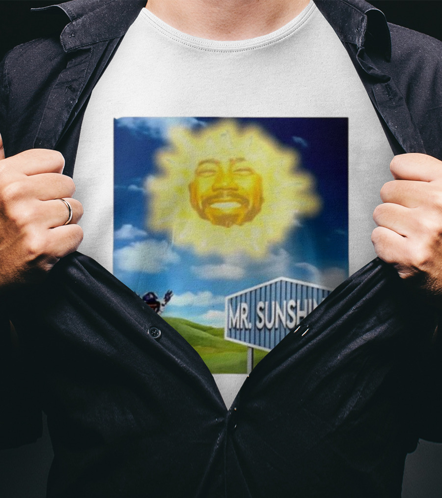 Dodgers Celebration Mini Mr. Sunshine LA Baseball Player T-Shirt