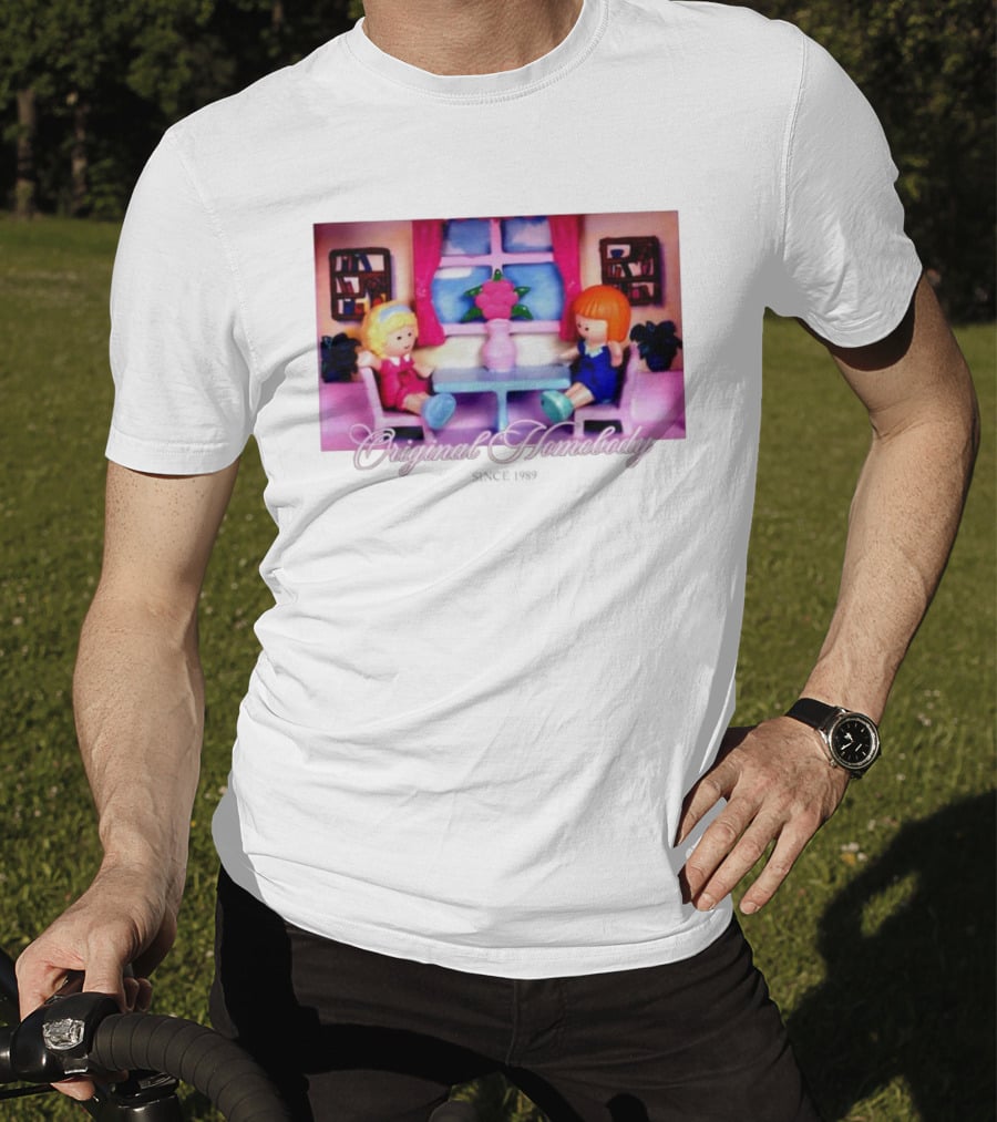 Polly Pocket Dolls Original Homebody Since 1989 Playhouse Scene T-Shirt