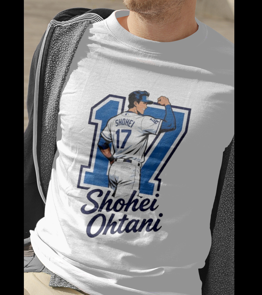 Shohei Ohtani 17 Los Angeles Dodgers Fan Gear T-Shirt