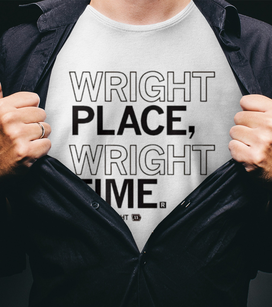 Wright Place Wright Time Chazadi Wright T-Shirt