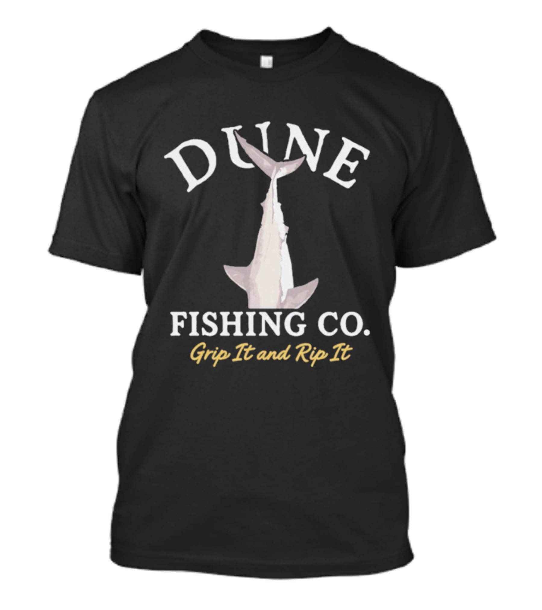 Dune Fishing Co Grip It And Rip It Fish T-Shirt