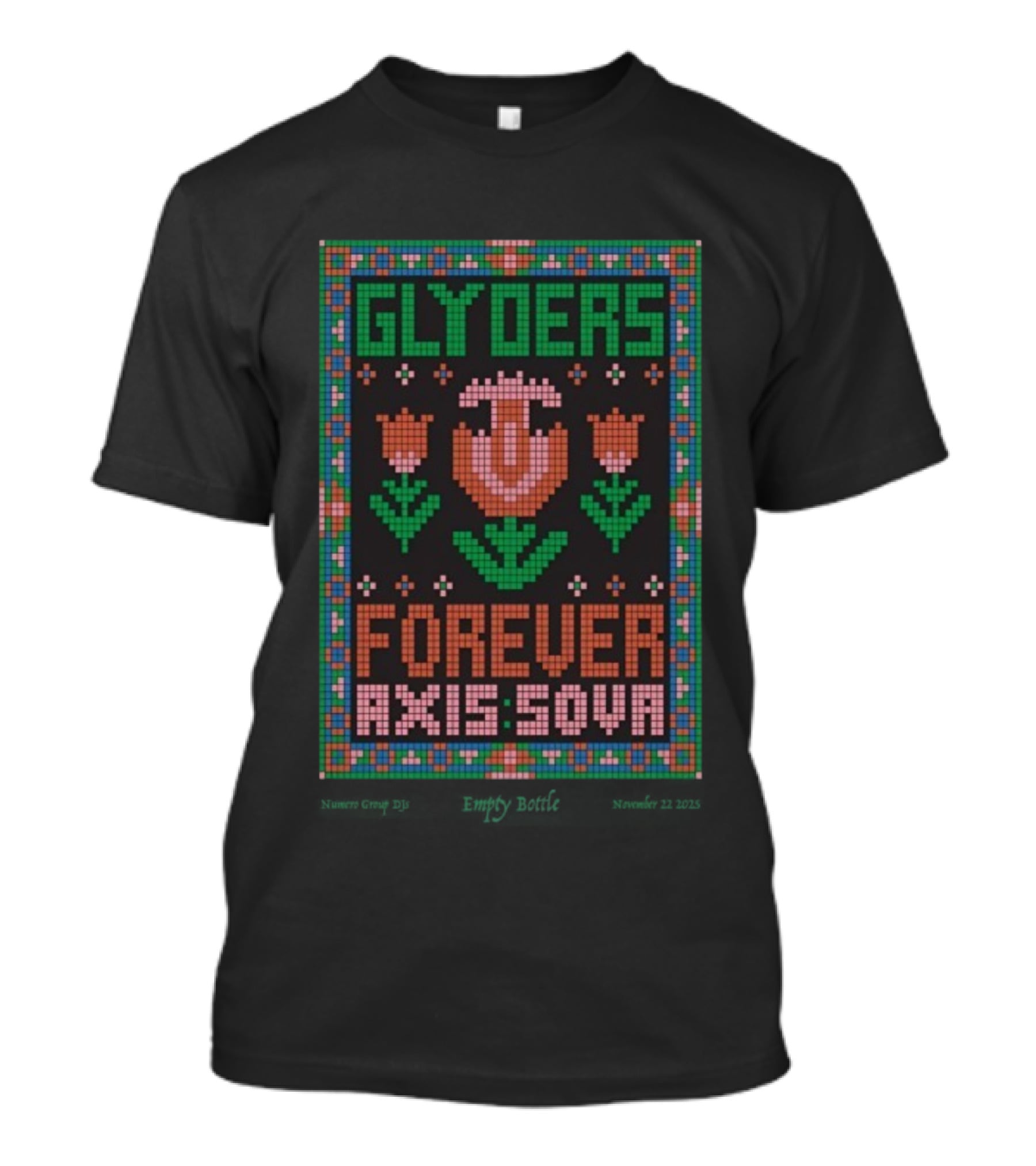 Glyders Forever Axis Sova Chicago IL Nov 22 2025 T-Shirt