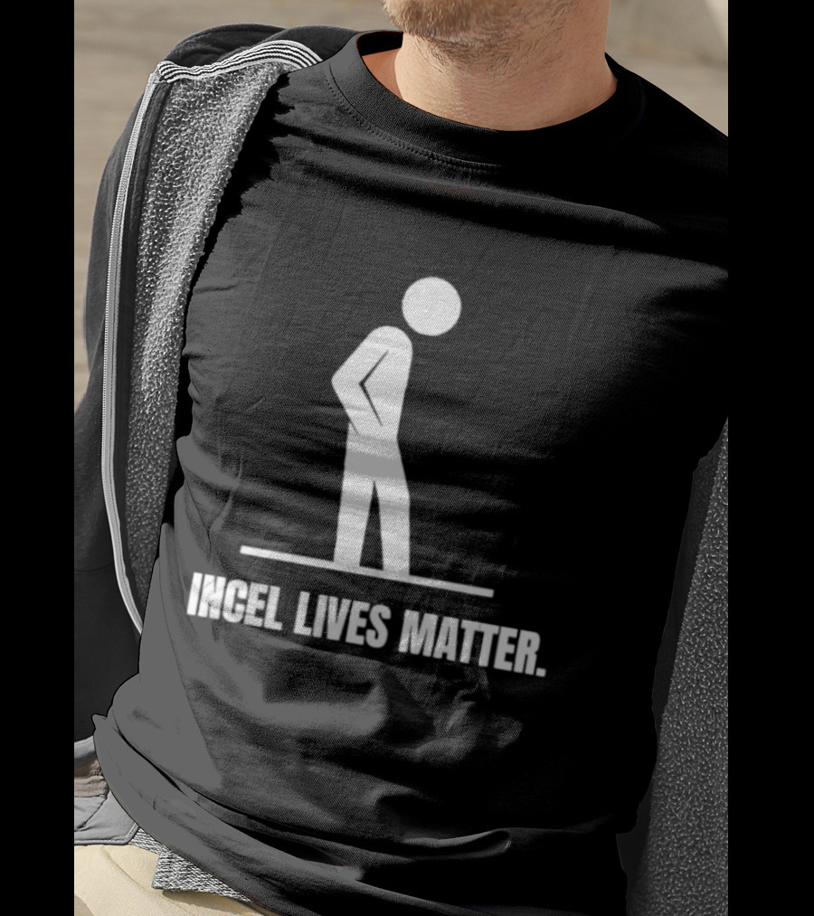 Incel Lives Matter Stick Figure Symbol T-Shirt