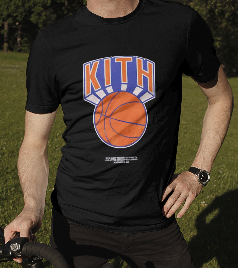 Kith New York Knicks Retro NY Nelson Basketball T-Shirt