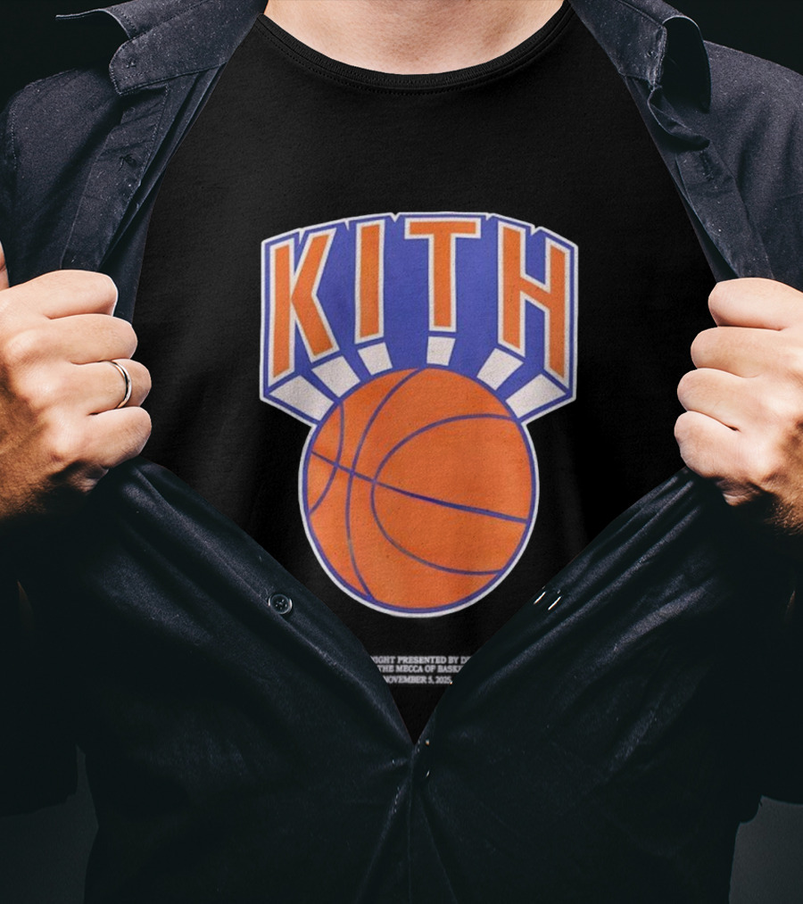Kith New York Knicks Retro NY Nelson Basketball T-Shirt
