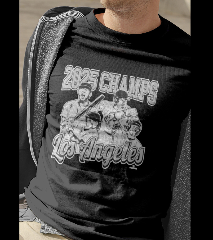Los Angeles 2025 Champs Baseball Team Triumph T-Shirt