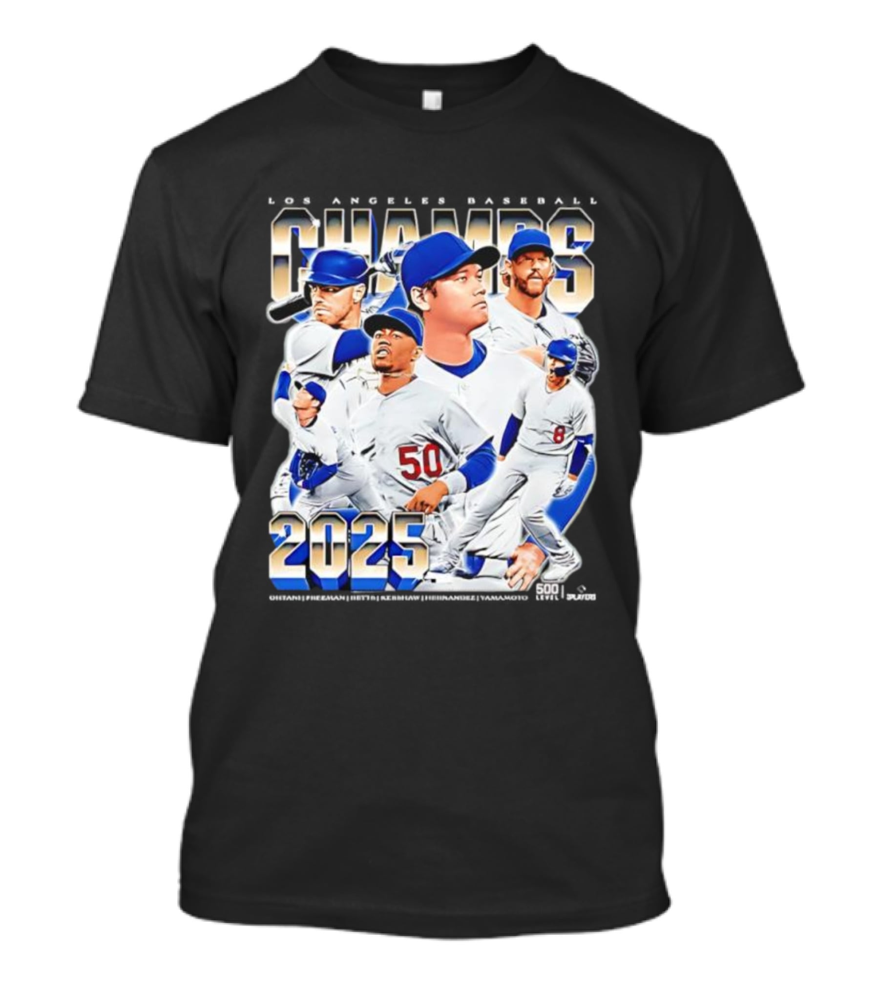 Los Angeles Baseball Champs 2025 Vintage T-Shirt