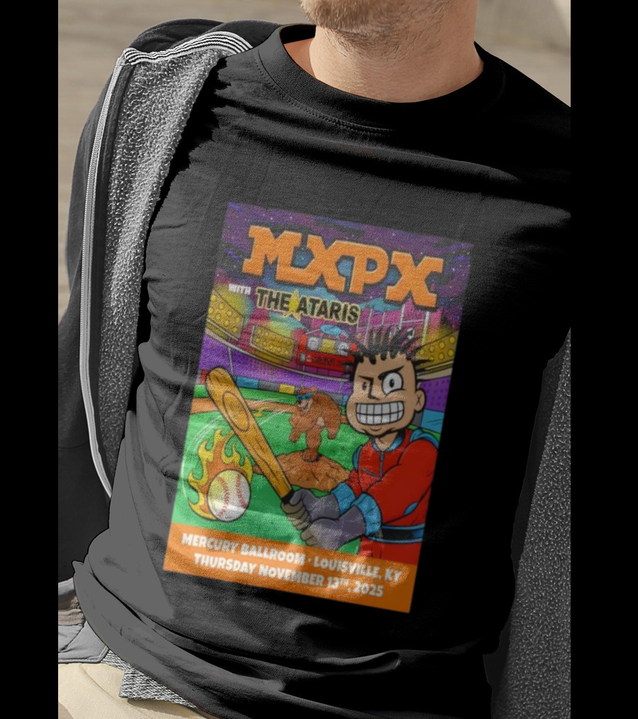 MXPX With The Ataris Concert Nov 13 2025 Mercury Ballroom Louisville KY T-Shirt