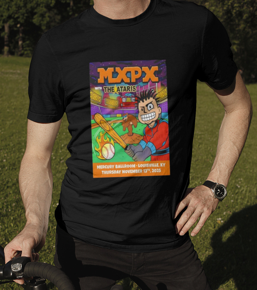 MXPX With The Ataris Concert Nov 13 2025 Mercury Ballroom Louisville KY T-Shirt