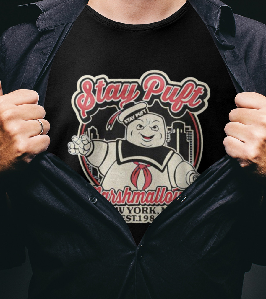 Stay Puft Marshmallows New York NYC Est 1984 T-Shirt