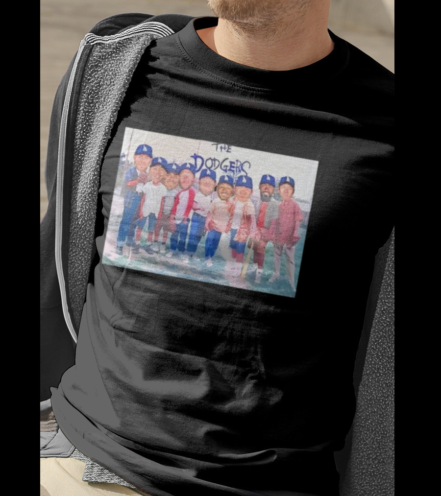 The Dodgers Team Meme Vintage Baseball Cap Group T-Shirt