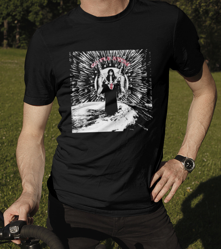 The Velveteers Go Fly Away Angel Wings Burst T-Shirt