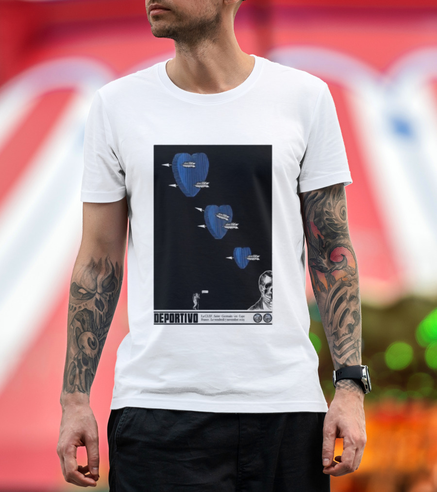 DEPORTIVO La Clef Saint-Germain-en-Laye France November 7 2025 T-Shirt