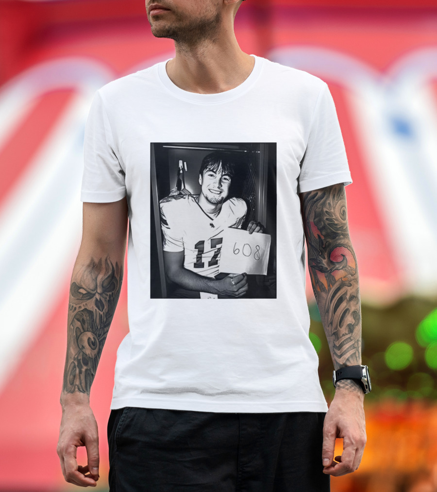 Drew Mestemaker 608 North Texas Mean Green Football Player 17 T-Shirt