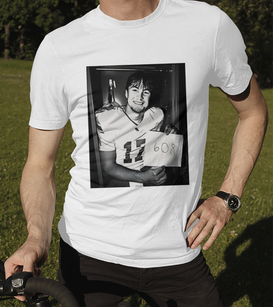 Drew Mestemaker 608 North Texas Mean Green Football Player 17 T-Shirt