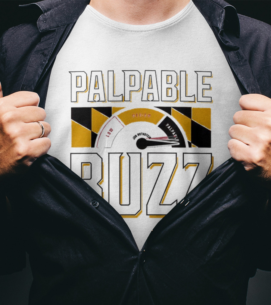 Jon Rothstein Sports Reporter Palpable Buzz Gauge Icon T-Shirt