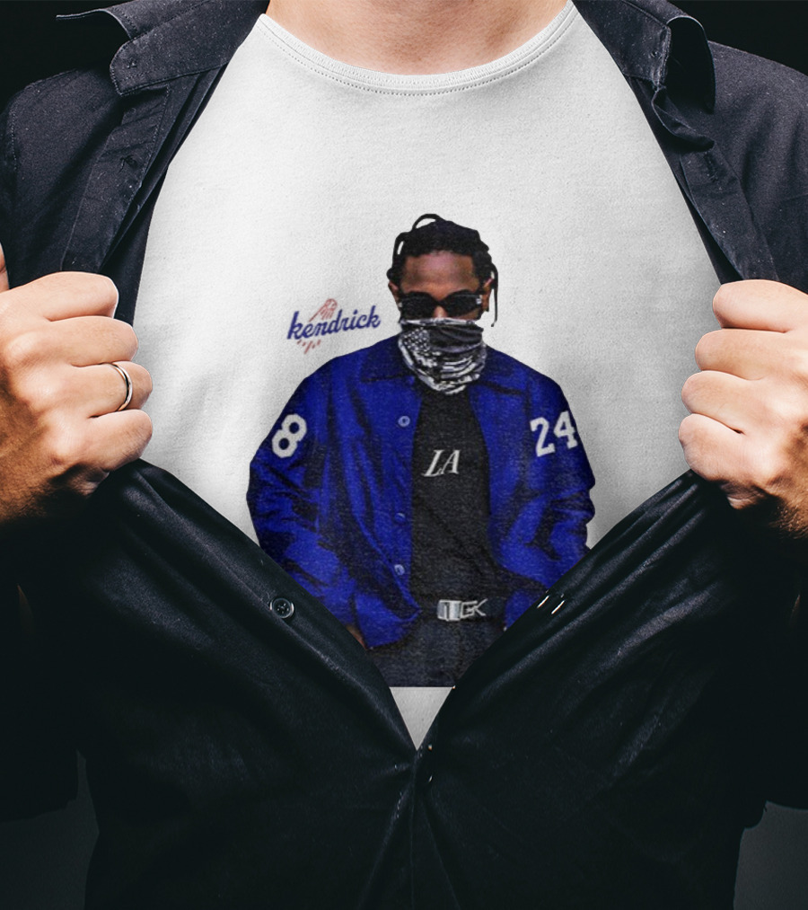 Kendrick Lamar Los Angeles Dodgers LA 2025 MLB Baseball World Series 24 28 T-Shirt