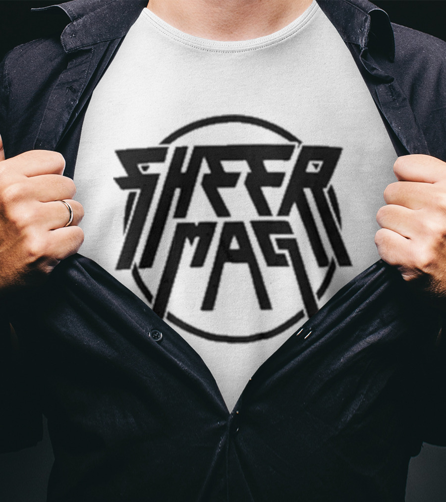Sheer Mag Band Merchandise Retro Style Vintage 70s Rock Band Logo T-Shirt