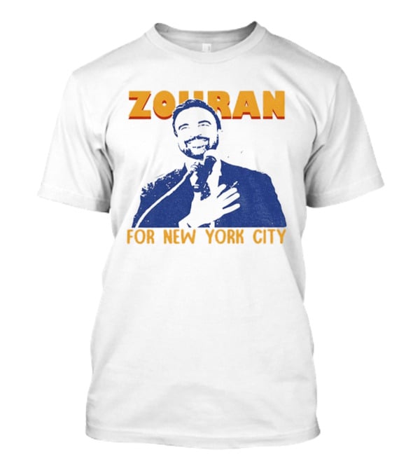 Zohran For New York City Mayor 2025 Political Campaign T-Shirt