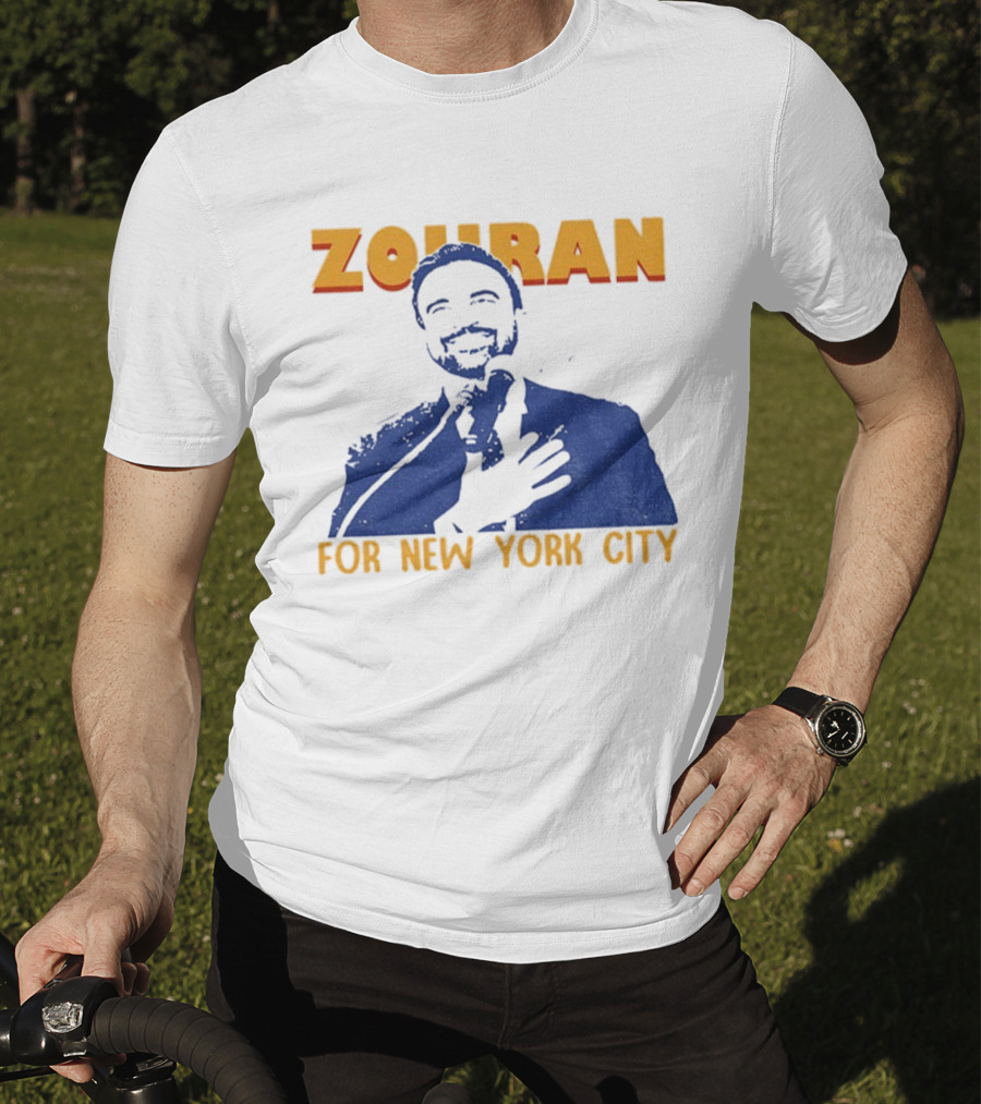 Zohran For New York City Mayor 2025 Political Campaign T-Shirt