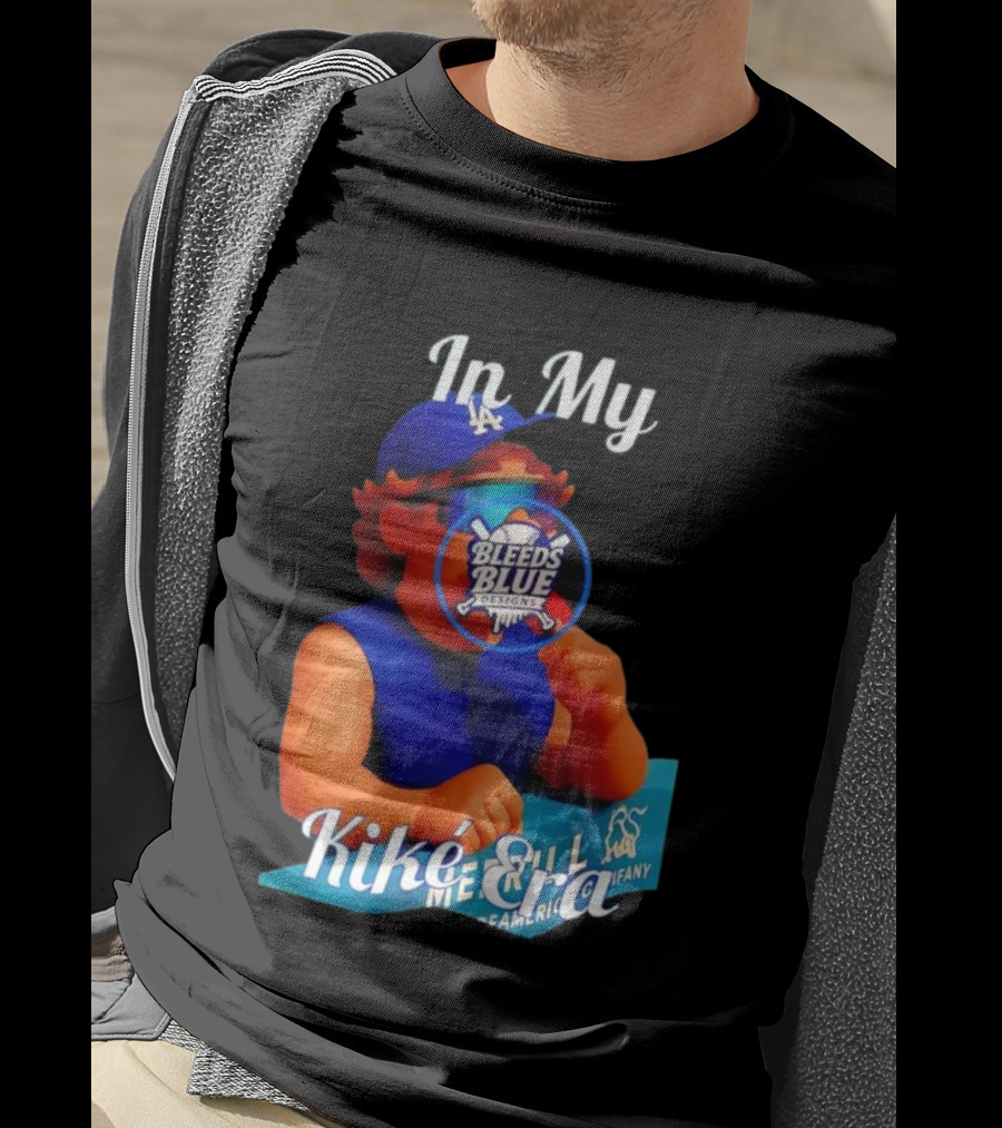 Kiké Era In My Bleeds Blue Los Angeles T-Shirt