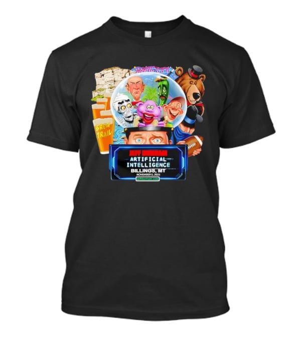 Jeff Dunham Artificial Intelligence Tour Billings MT November 3 2023 T-Shirt