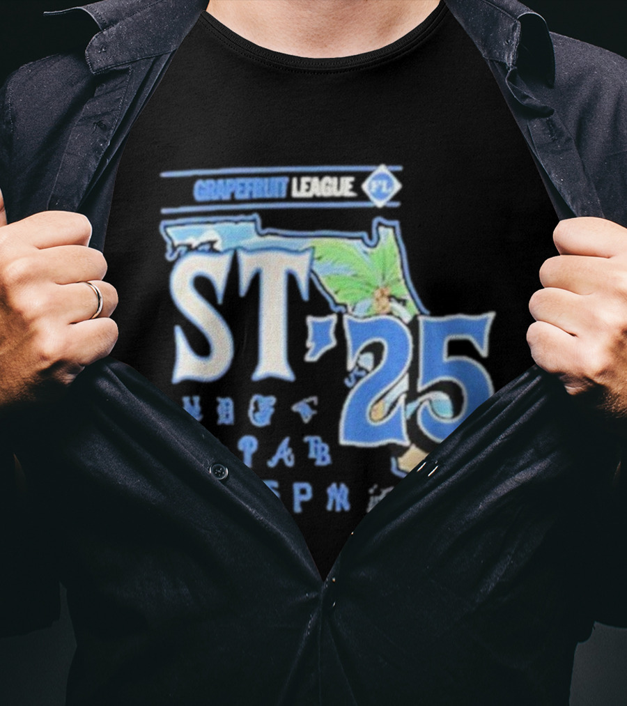 Grapefruit League Florida ST '25 MLB Baseball Spring Training T-Shirt