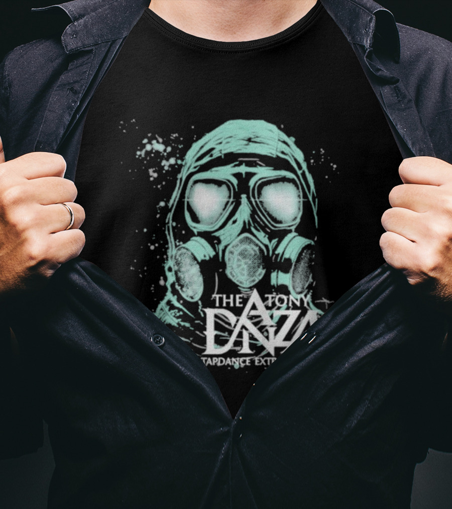 The Tony Danza Tapdance Extravaganza Gas Mask Art Style T-Shirt