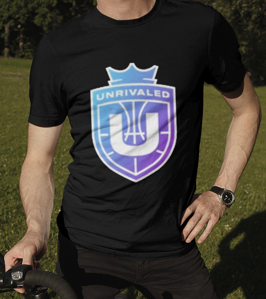 Unrivaled Gradient Basketball Crest T-Shirt