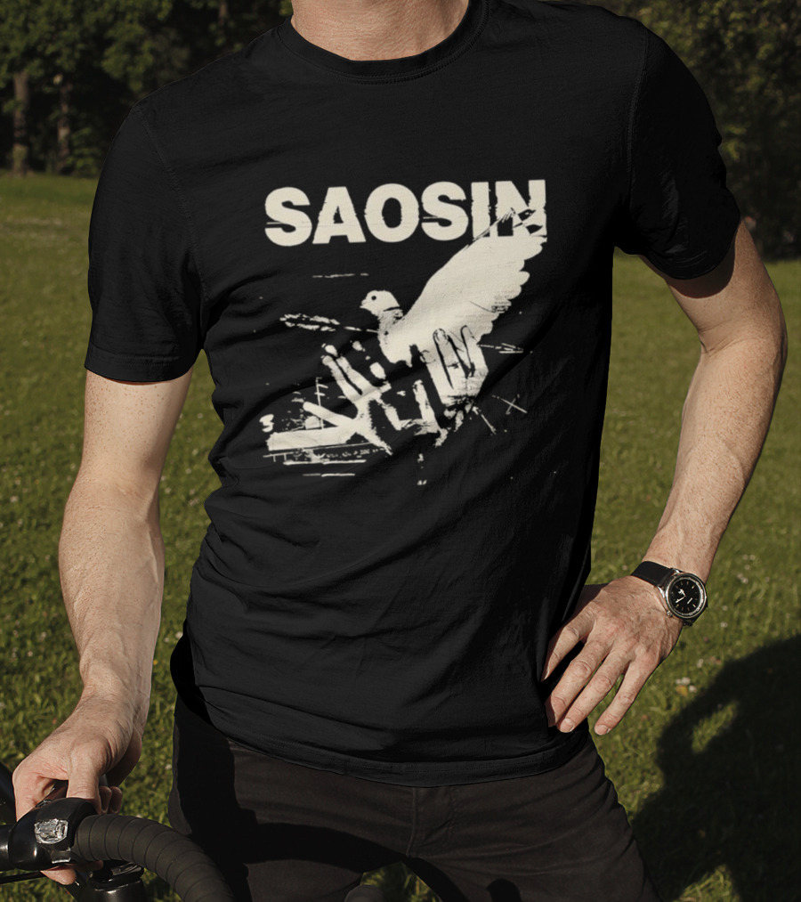 SAOSIN Bird Imagery Vintage Style T-Shirt