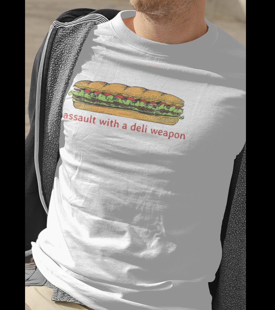 Assault With A Deli Weapon DC Sandwich Thrower Anti Ice Resist Sub Artistry T-Shirt