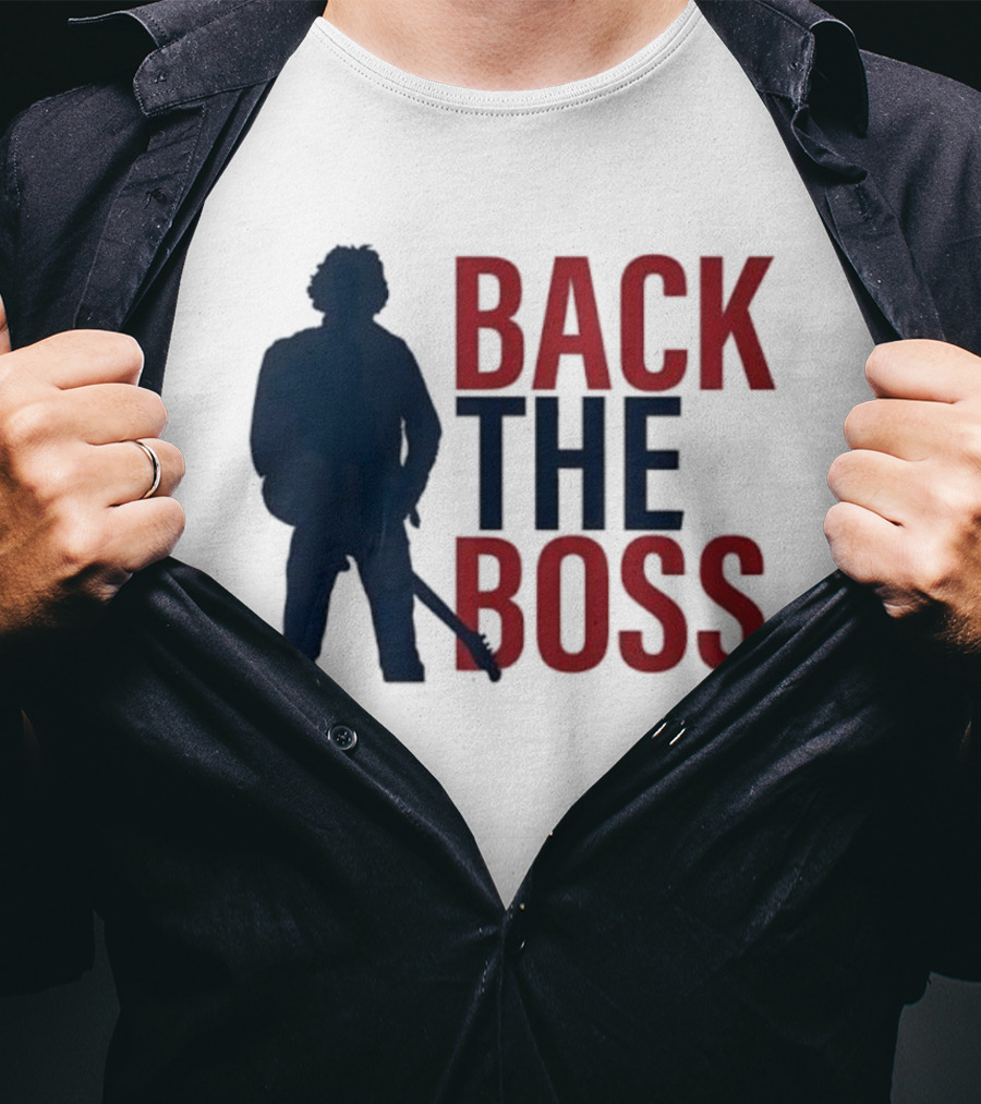 Bruce Springsteen Back The Boss Silhouette T-Shirt
