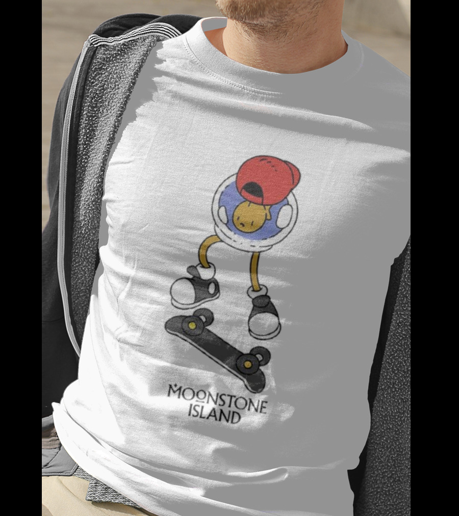 Moonstone Island SRG Video Game Character Skater T-Shirt