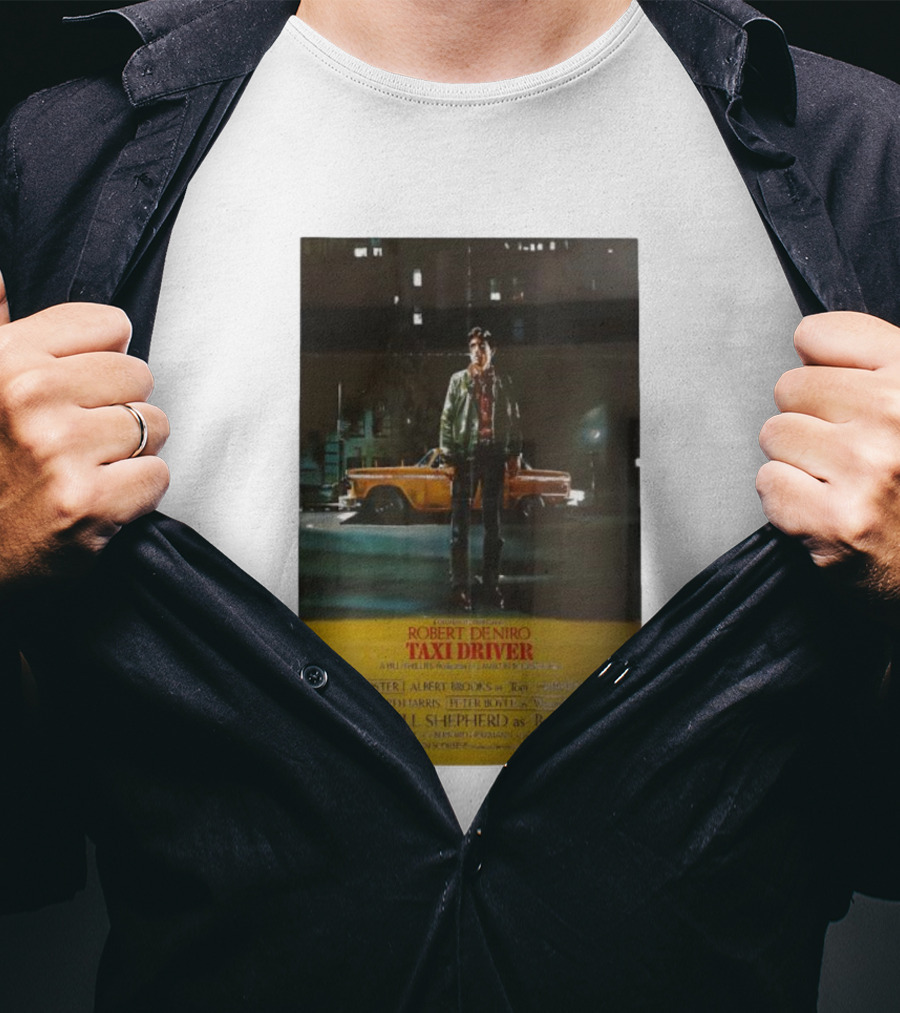 The Film Robert De Niro Taxi Driver 1976 Jodie Foster Albert Brooks Cybill Shepherd Martin Scorsese T-Shirt
