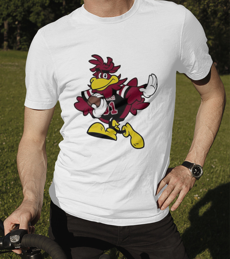 University Of South Carolina Cocky 01 Football Mascot T-Shirt