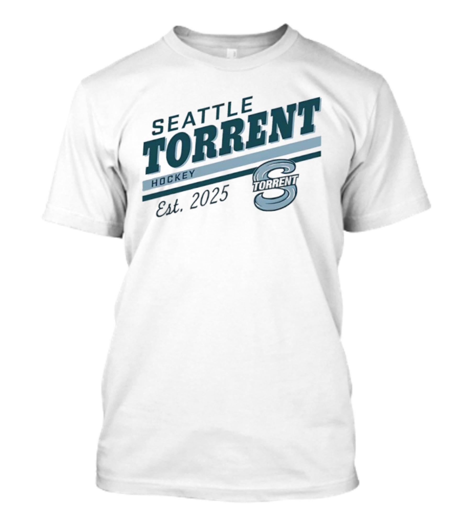 Seattle Torrent Hockey Est 2025 S Logo T-Shirt