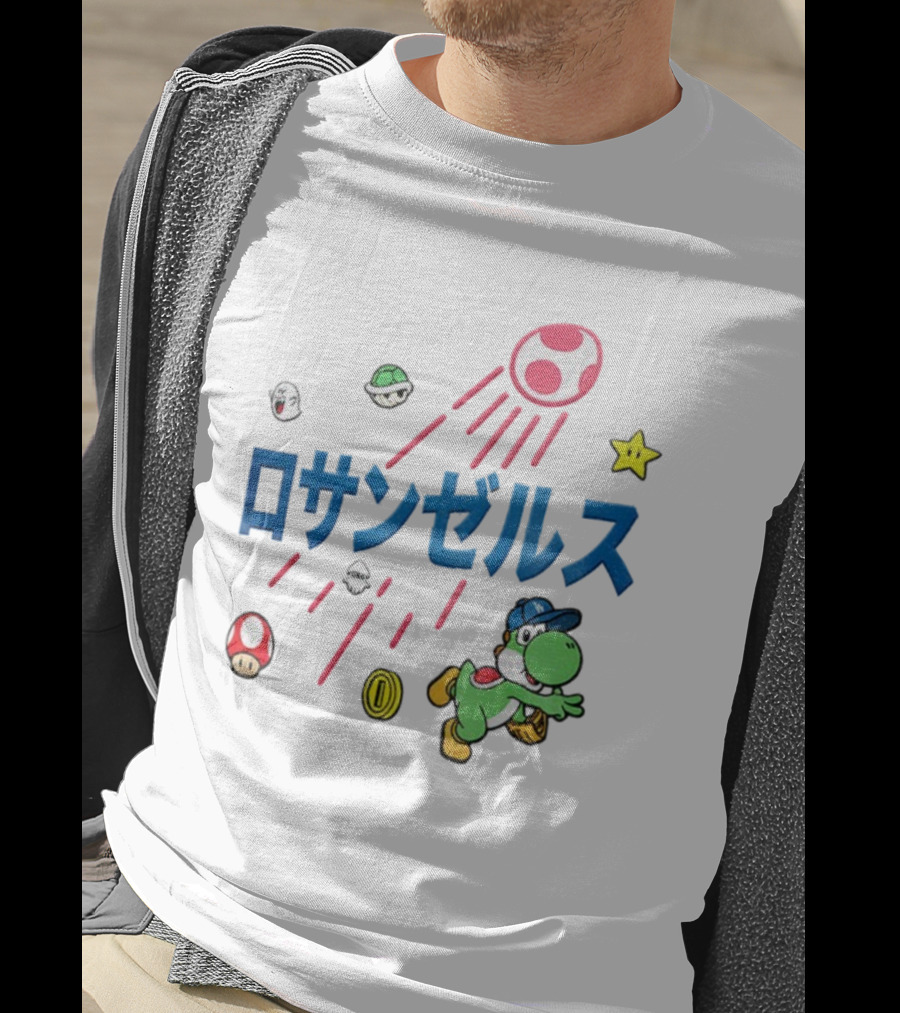 Yoshinobu Yamamoto Los Angeles Dodgers Yoshi Mario World Series MVP 2025 T-Shirt