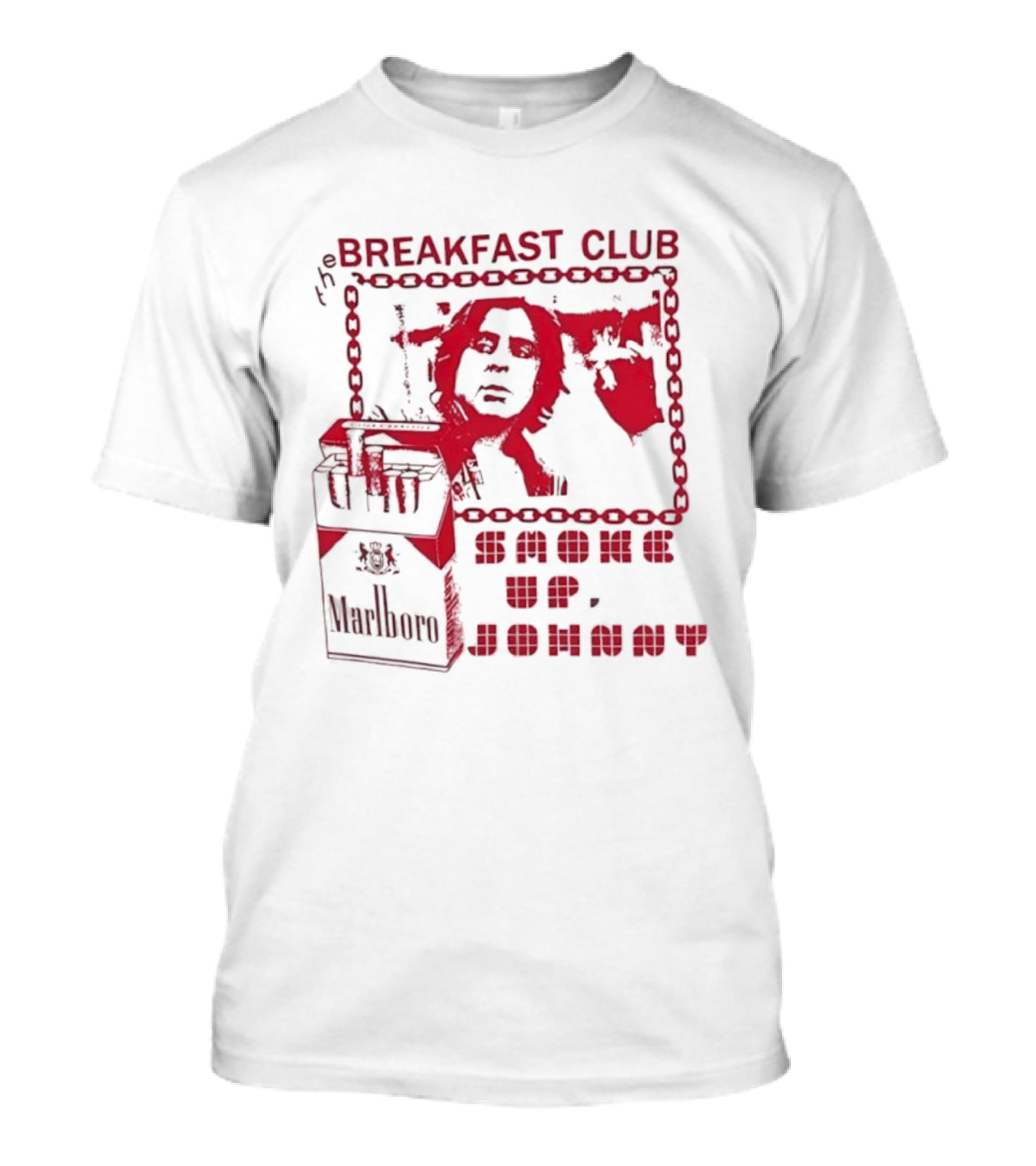 The Breakfast Club Smoke Up Johnny Marlboro T-Shirt