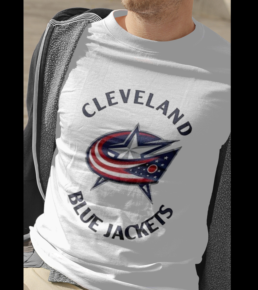 Cleveland Blue Jackets 2025 Retro Stars And Stripes Iconic Style T-Shirt