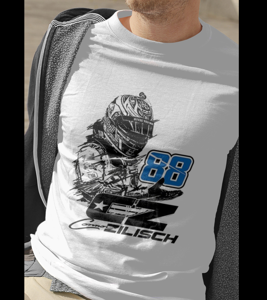 Connor Zilisch Number 88 NASCAR Racing Series T-Shirt