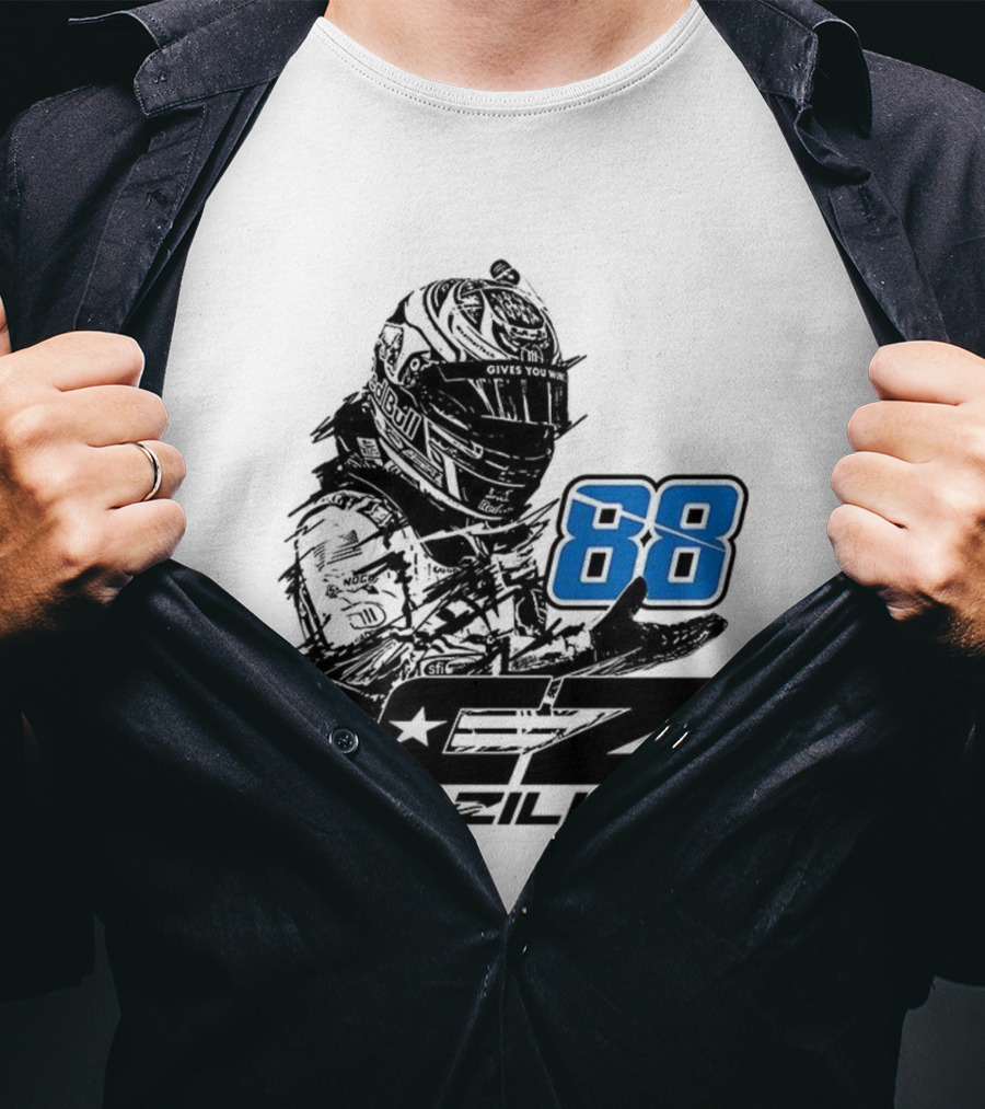 Connor Zilisch Number 88 NASCAR Racing Series T-Shirt