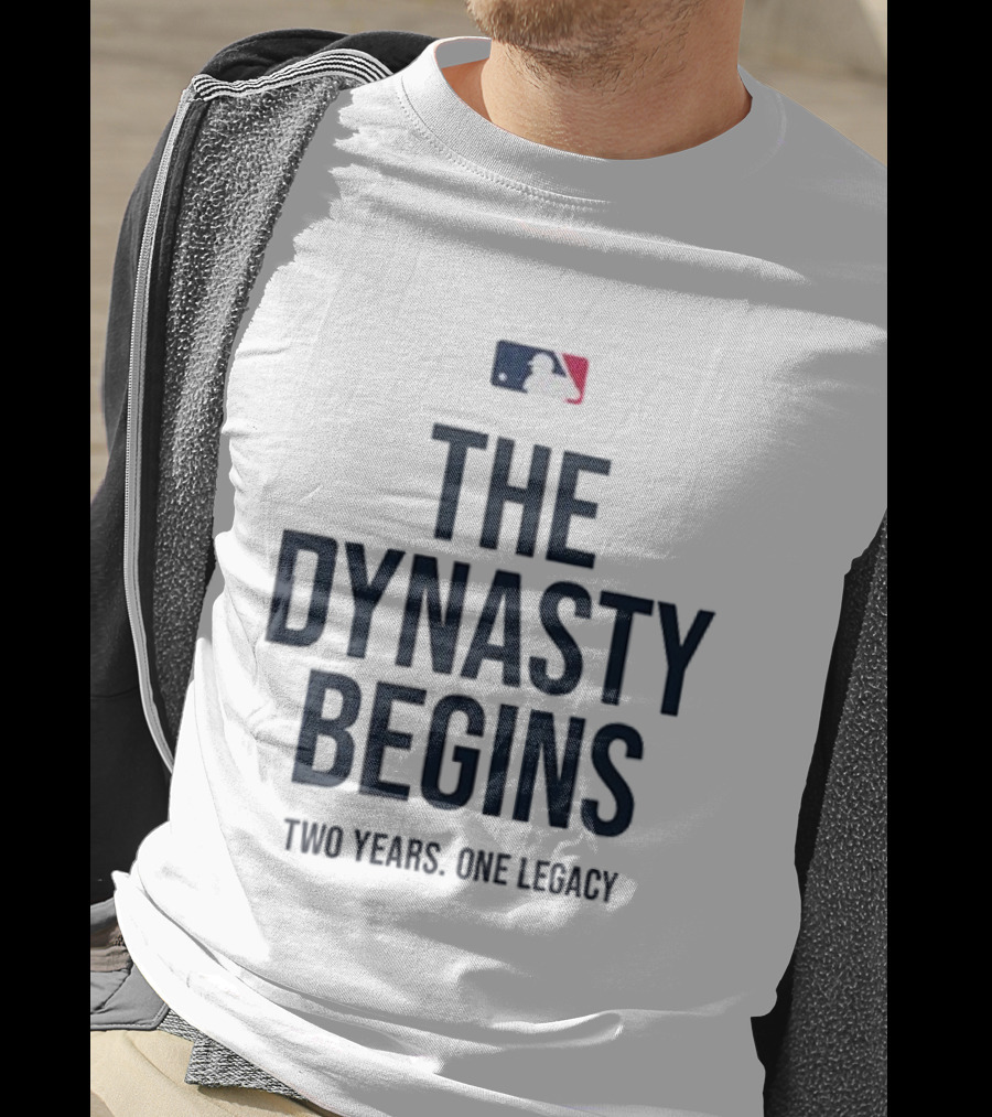 Los Angeles Dodgers World Series Champions 2024-2025 The Dynasty Begins MLB Two Years One Legacy T-Shirt