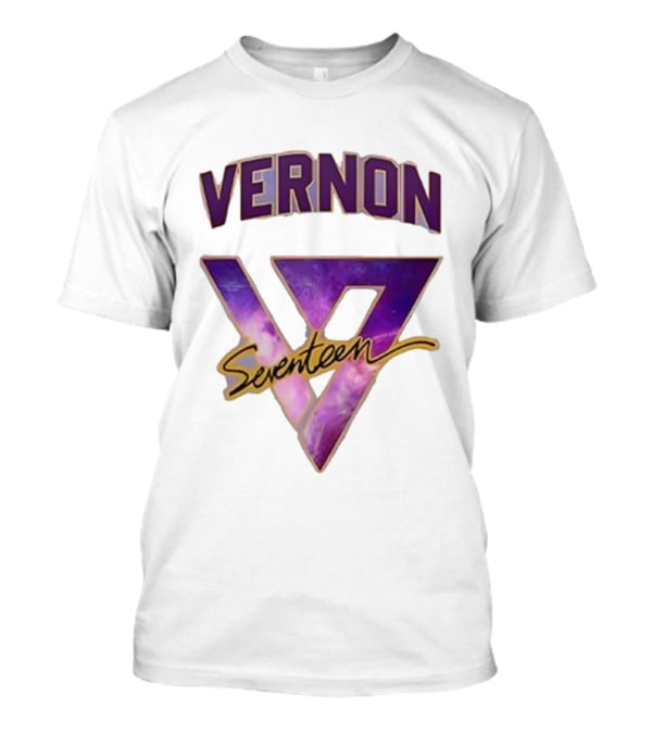 Seventeen World Tour Vernon Collaboration With Los Angeles Lakers T-Shirt