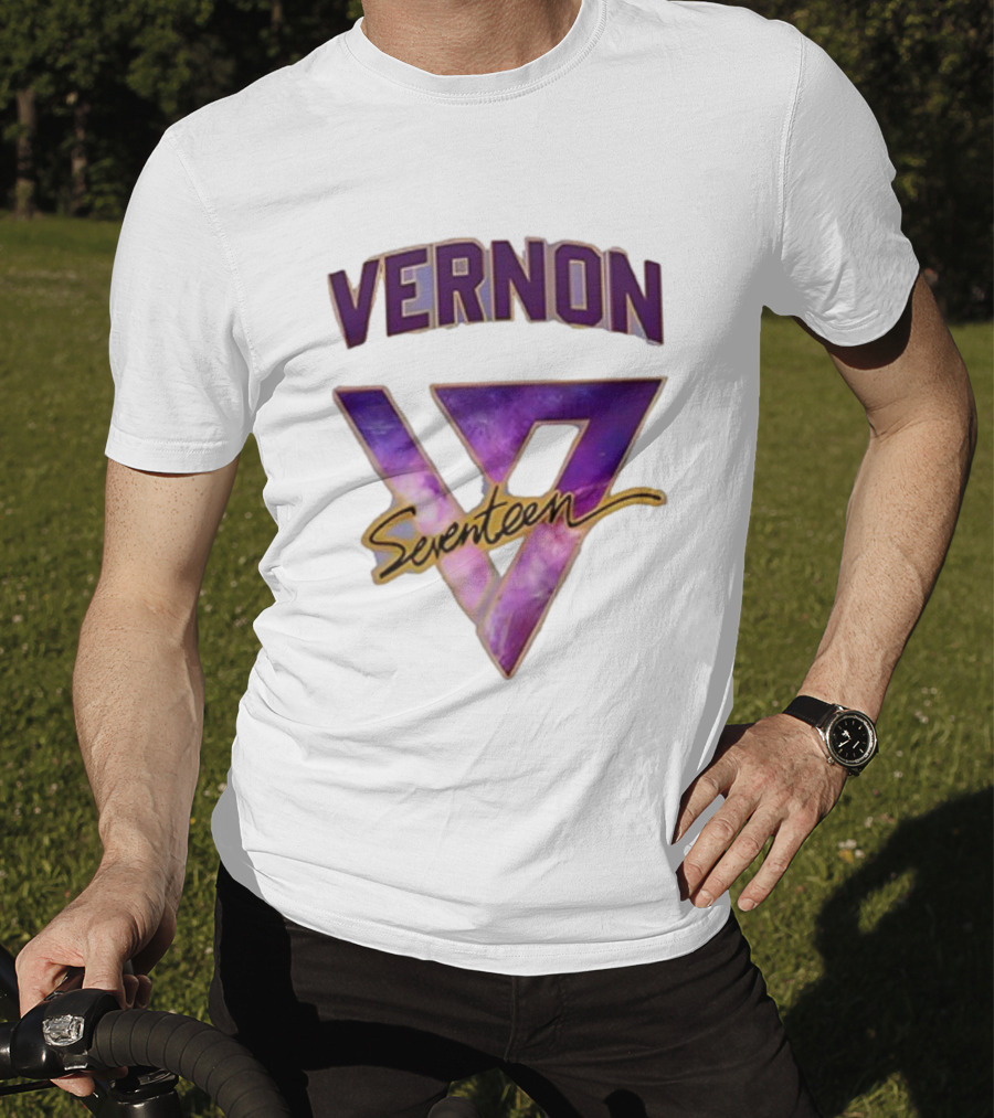 Seventeen World Tour Vernon Collaboration With Los Angeles Lakers T-Shirt