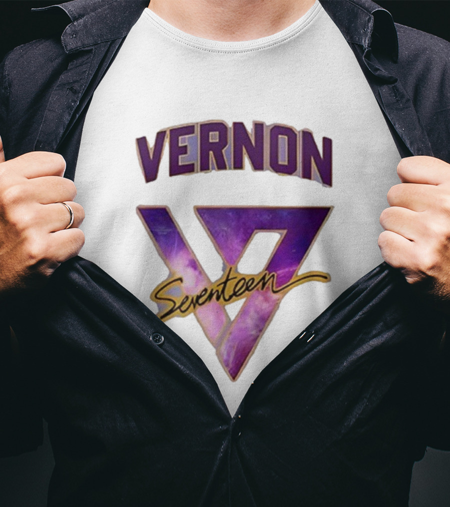 Seventeen World Tour Vernon Collaboration With Los Angeles Lakers T-Shirt