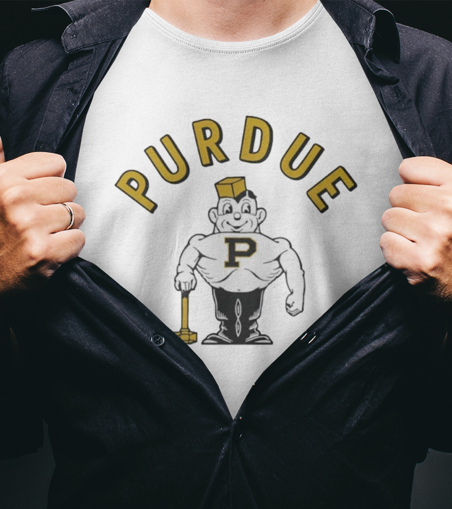 Purdue Pete Boilermakers Merchandise Visual T-Shirt