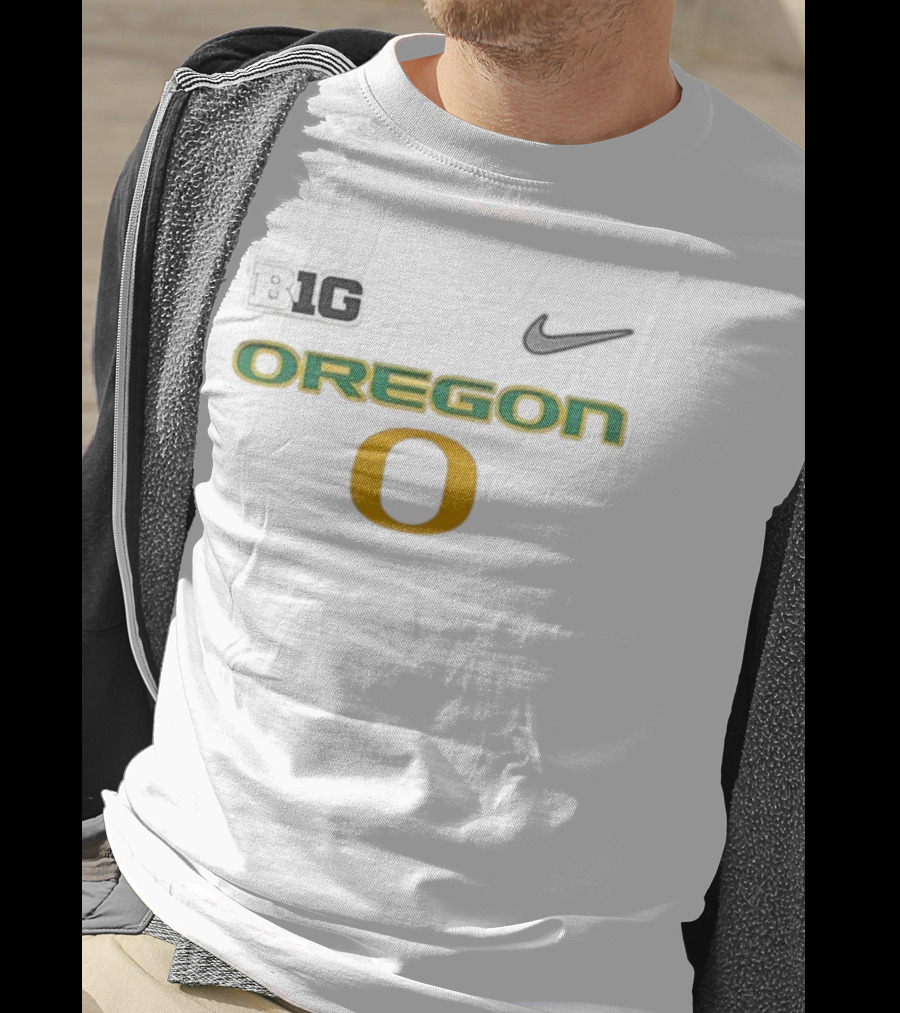 BIG 10 Nike Oregon Ducks O T-Shirt