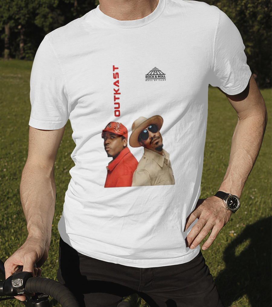 Outkast 2025 Rock & Roll Hall Of Fame Signature Outkast T-Shirt