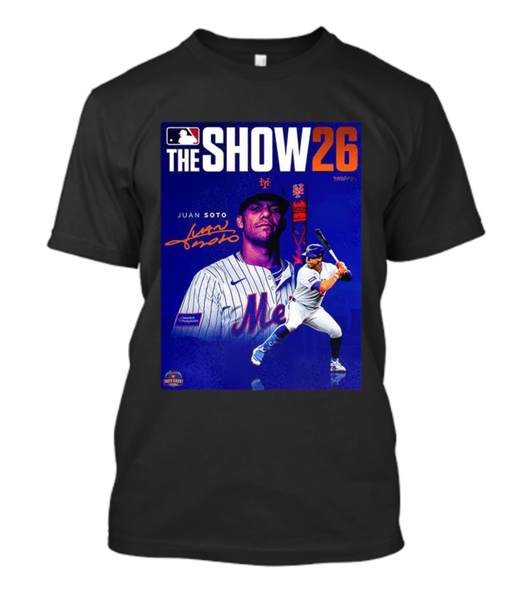 The Show 26 Juan Soto Mets Signature Edition MLB T-Shirt
