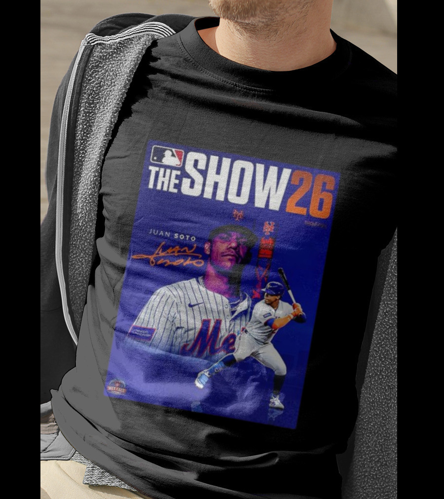 The Show 26 Juan Soto Mets Signature Edition MLB T-Shirt
